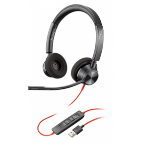 Poly Blackwire C3320 USB-A Stereo Headset | Klikk Malta