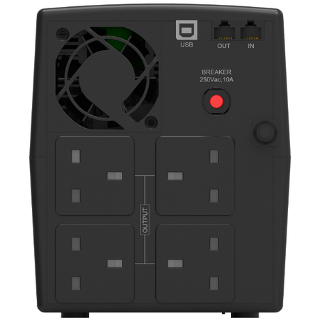 Powerwalker Basic VI 1500VA STL UPS with 4xUK | Klikk Malta