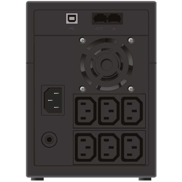 Powerwalker Basic VI 2200VA STL UPS with 6xIEC | Klikk Malta