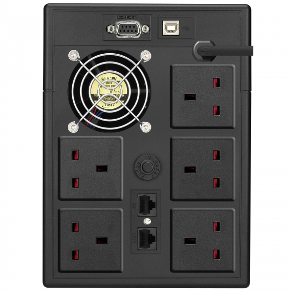 Powerwalker VI 3000 SCL UPS with 5 x UK Plugs | Klikk Malta