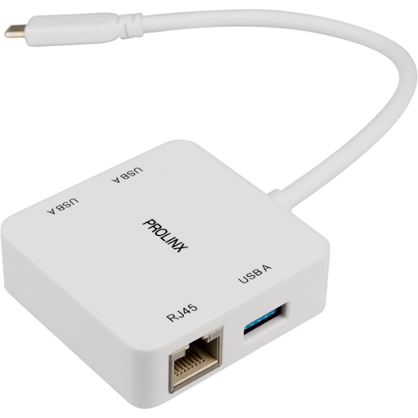 Prolinx TC-H4 USB C (M) to USB-A (F) & Giga... | Klikk Malta