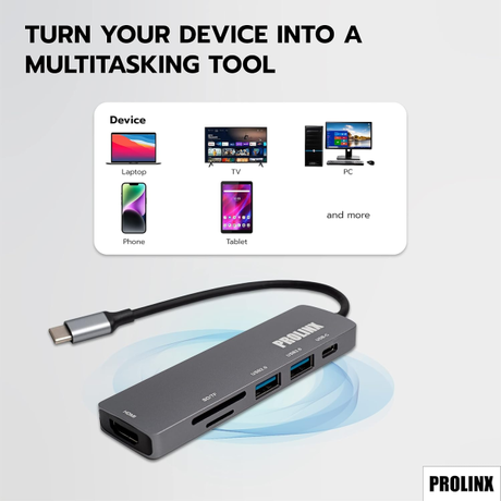 Prolinx USB-C Hub (USB-C 2xUSB-A) | Klikk Malta