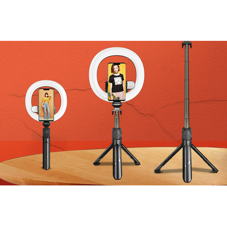 Puluz Selfie Stick / Tripod with LED Ring L... | Klikk Malta