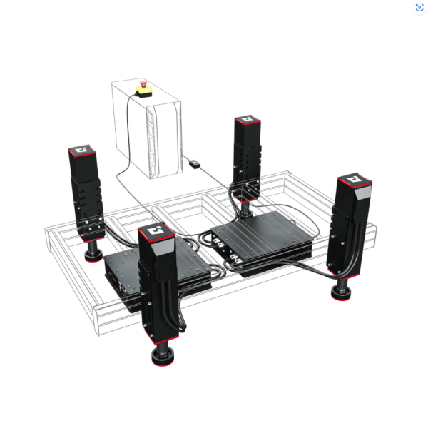 Qubic System QS-210 R2 3DOF Actuators | Klikk Malta