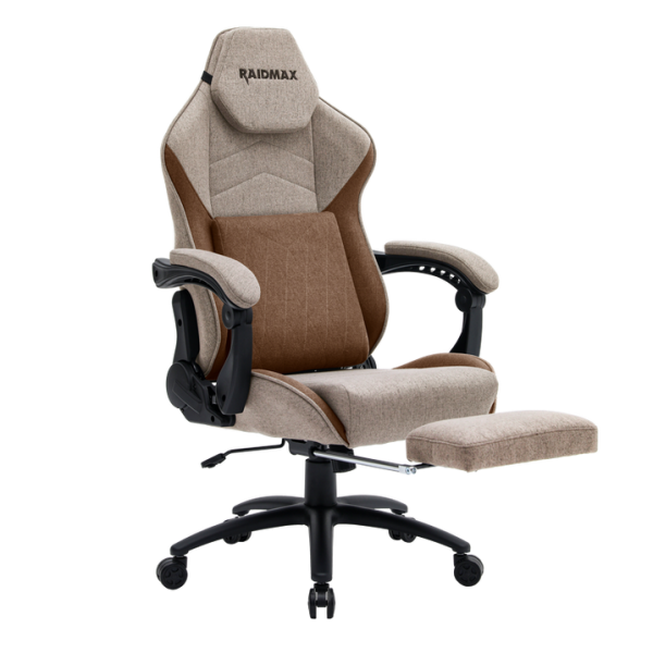 Raidmax Drakon DK719 Brown Gaming Chair wit... | Klikk Malta
