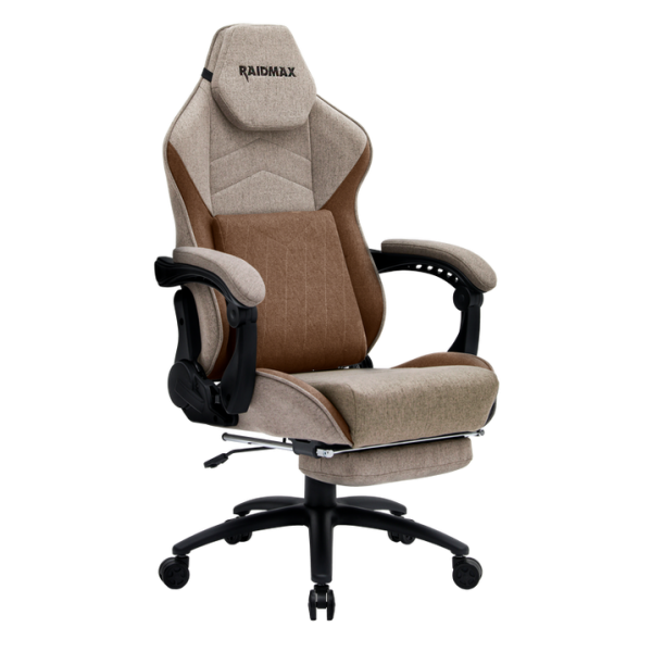 Raidmax Drakon DK719 Brown Gaming Chair wit... | Klikk Malta