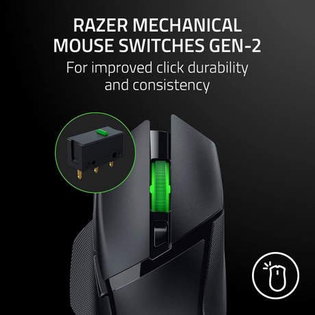 Razer Basilisk V3 X HyperSpeed RGB Wireless... | Klikk Malta