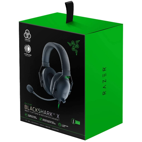 Razer BlackShark V2 X Gaming Headset Black | Klikk Malta