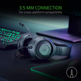 Razer Kraken X Lite Essential Gaming Headset | Klikk Malta
