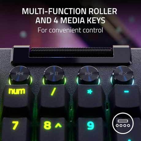 Razer BlackWidow V4 Pro Yellow Switch Gamin... | Klikk Malta