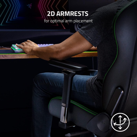 Razer Enki X Gaming Chair Green | Klikk Malta