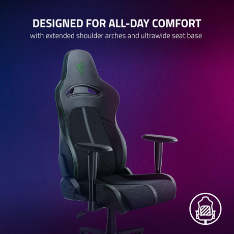 Razer Enki X Gaming Chair Green | Klikk Malta