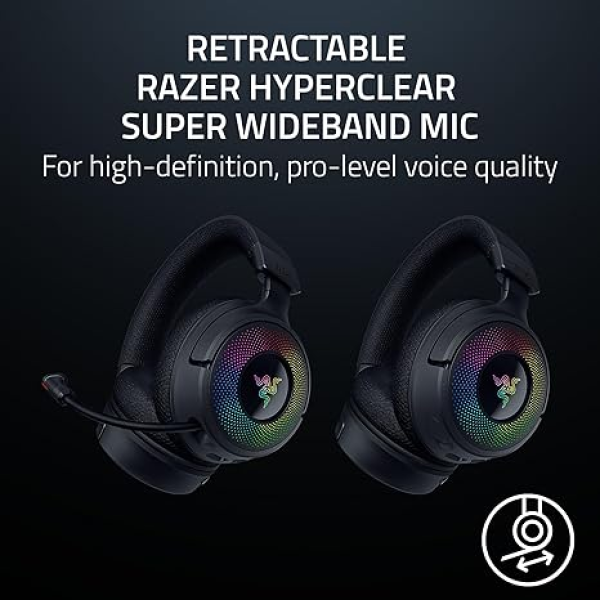 Razer Kraken V4 Pro 7.1 RGB PC/PS5/PS4 | Klikk Malta