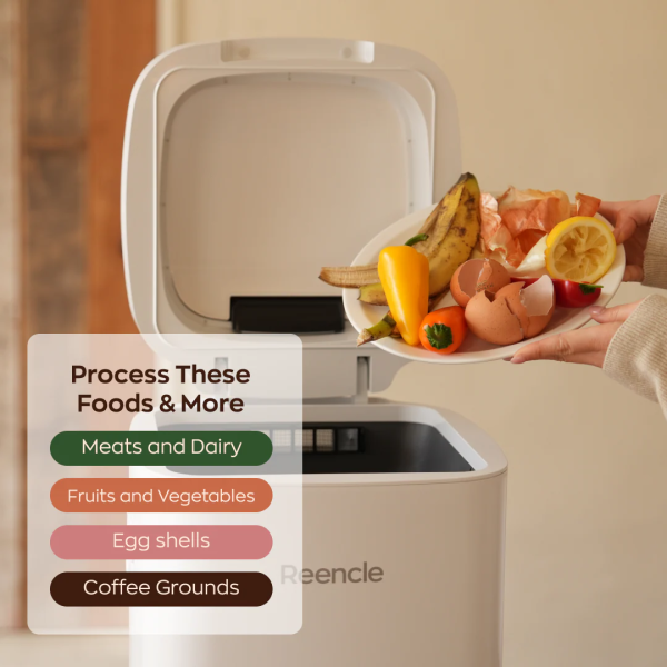 Reencle Prime Home Composter Carbon Grey | Klikk Malta