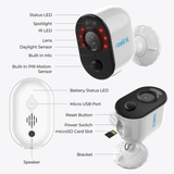 Reolink Argus B310 3MP Outdoor Solar & Batt... | Klikk Malta