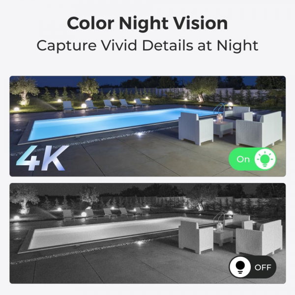 Reolink P330 4K 8MP Outdoor PoE Camera | Klikk Malta