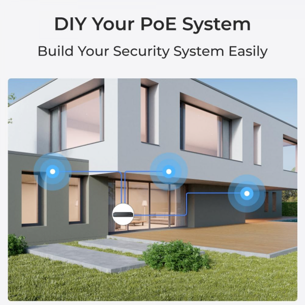 Reolink P330 4K 8MP Outdoor PoE Camera | Klikk Malta