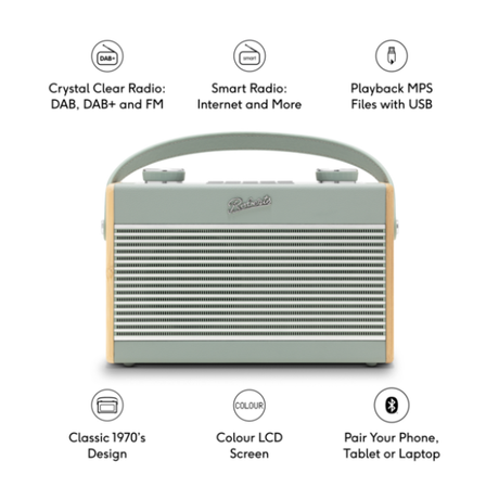 Roberts Rambler Max BT Portable DAB/FM Radi... | Klikk Malta