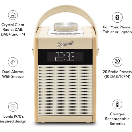 Roberts Rambler Midi BT Portable DAB/FM Rad... | Klikk Malta
