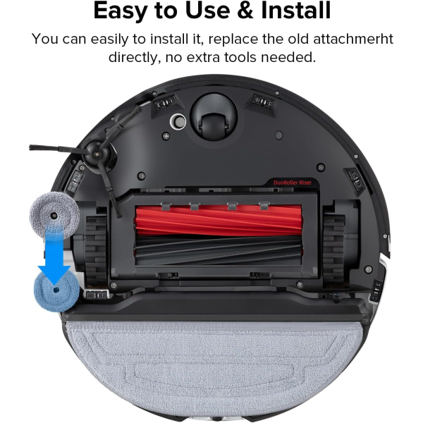 Roborock Edgewise Mop Cloth 2-pk (S8MV S8MU) | Klikk Malta