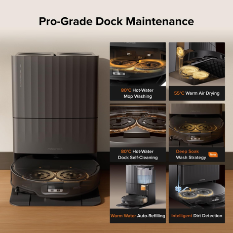 Roborock Qrevo Edge 2 Black | Klikk Malta