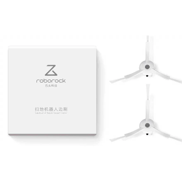 Roborock Side Brush 3-arm White 2-pk | Klikk Malta