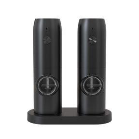 Salt & Pepper Rechargeable Grinder Set Black | Klikk Malta