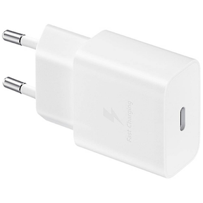 Samsung 15W EU Plug USB-C Charger White | Klikk Malta