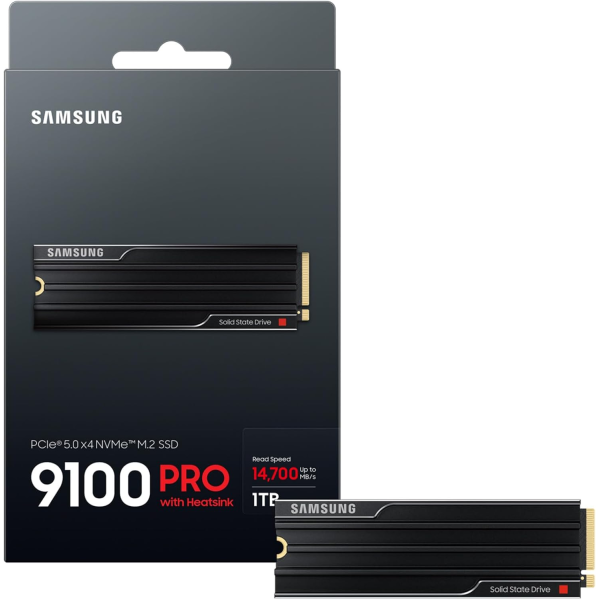 Samsung 9100 PRO 1TB M.2 PCIe SSD with Heat... | Klikk Malta