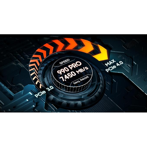 Samsung 990 PRO 4TB M.2 PCIe SSD with Heatsink | Klikk Malta