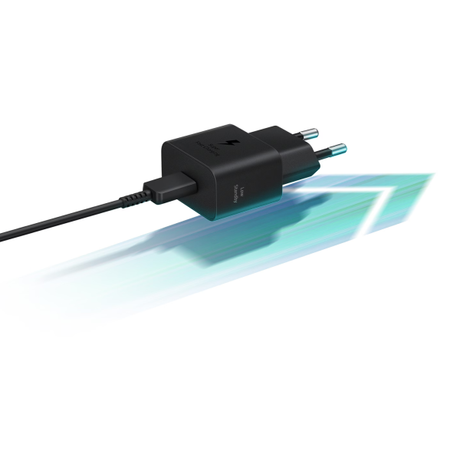 Samsung USB-C Power Adapter 25W Black EU | Klikk Malta