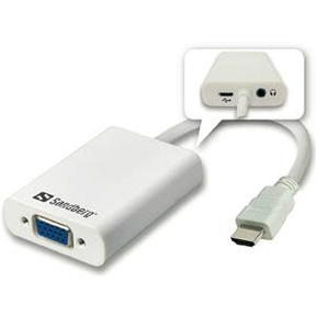 Sandberg HDMI to VGA+Audio Converter | Klikk Malta