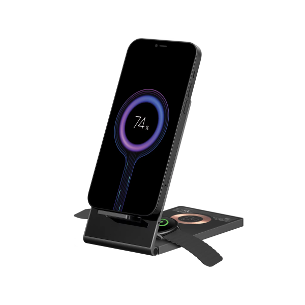 Sandberg 3-in-1 Wireless Charger Stand 15W | Klikk Malta