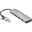 Sandberg 4-port USB-C/A Hub | Klikk Malta