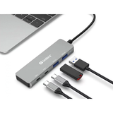 Sandberg 4-port USB-C Hub (2xUSB-C 2xUSB-A PD) | Klikk Malta