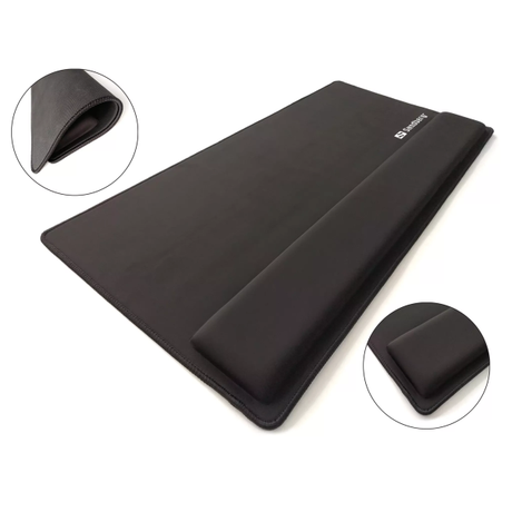 Sandberg Desk Pad Pro XXL with Wrist Rest 7... | Klikk Malta