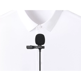 Sandberg Streamer USB-C/A Clip Microphone | Klikk Malta