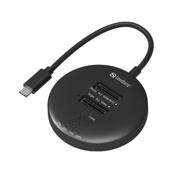 Sandberg USB-C 3.2 Cloner Dock for M.2 & NV... | Klikk Malta