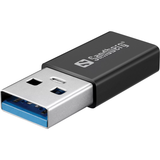 Sandberg USB-C/A DVD Writer Black | Klikk Malta