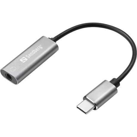 Sandberg USB-C Audio Adapter 4-pole (Spk+Mic) | Klikk Malta