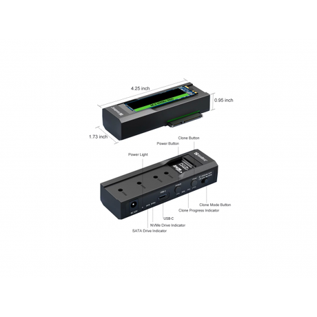 Sandberg USB-C 3.2 Cloner Dock for  M.2, NV... | Klikk Malta