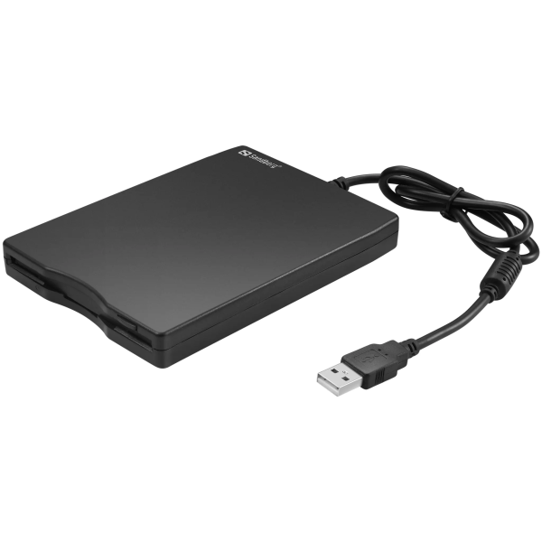 Sandberg USB Floppy Drive Black | Klikk Malta