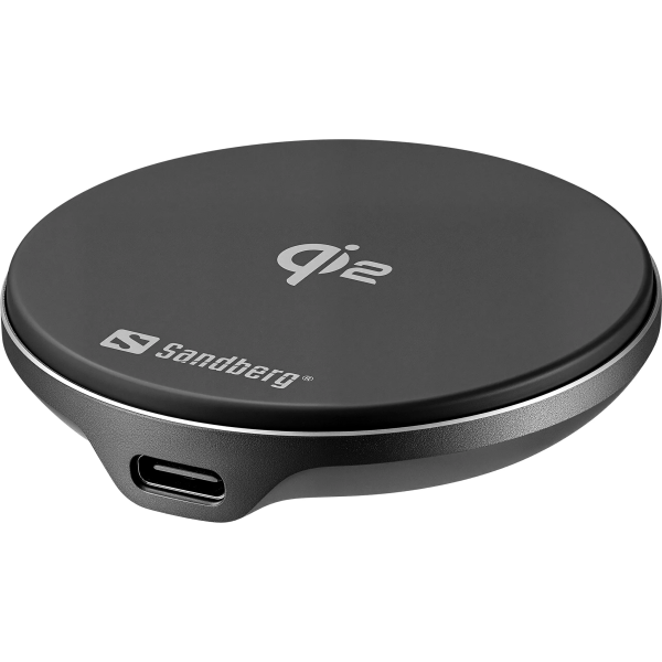 Sandberg Wireless Charger Magnet Qi2 15W | Klikk Malta