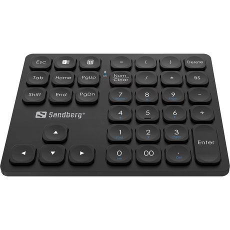 Sandberg Wireless Numeric Keypad Pro Black | Klikk Malta