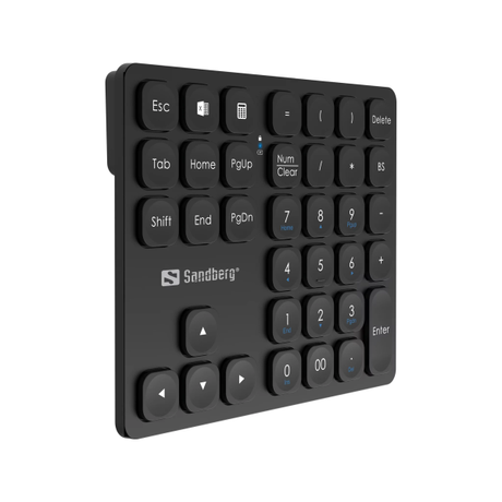 Sandberg Wireless Numeric Keypad Pro Black | Klikk Malta