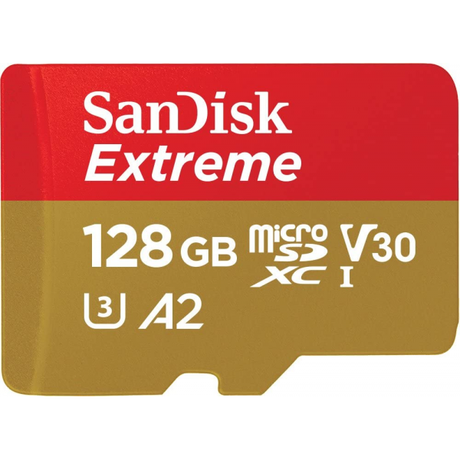 SanDisk 128GB Extreme A2 UHS-I U3 Micro SDX... | Klikk Malta