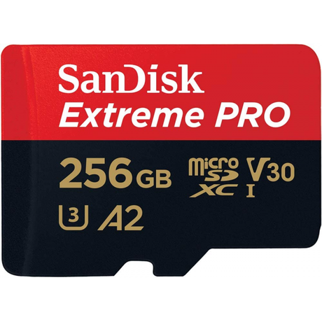 SanDisk 256GB Extreme Pro UHS-I U3 Micro SD... | Klikk Malta