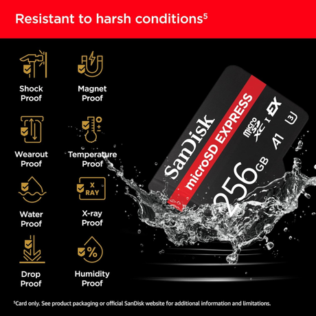 SanDisk 256GB Micro SD Express 880MB/s | Klikk Malta