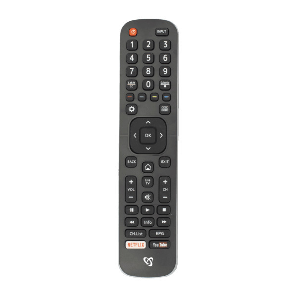 SBOX Universal Remote Control for Hisense TVs | Klikk Malta