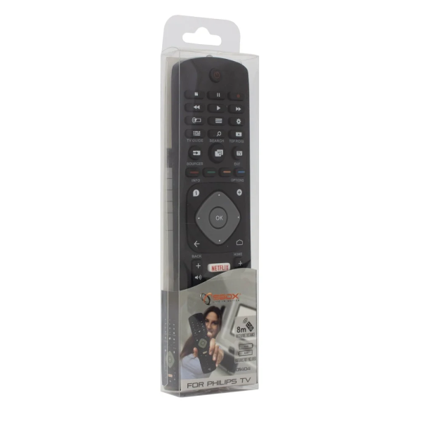 SBOX Universal Remote Control for Philips TVs | Klikk Malta